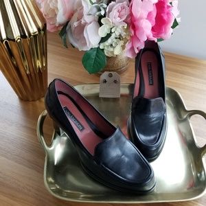 Enzo Angiolini black loafers